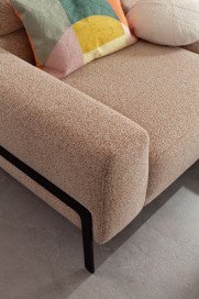 Tossa von SCHÖNER WOHNEN - Polstergarnitur rechts rusty