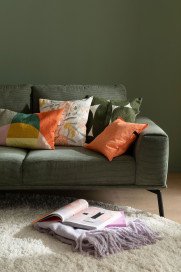 Stage von SCHÖNER WOHNEN - Ecksofa links moos