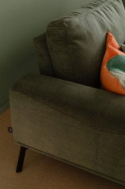 Stage von SCHÖNER WOHNEN - Ecksofa links moos