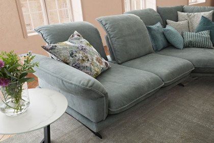 24670 Olivia von Willi Schillig - Ledersofa Variante rechts eucalyptus