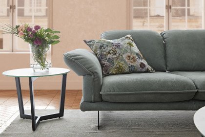 24670 Olivia von Willi Schillig - Ledersofa Variante rechts eucalyptus