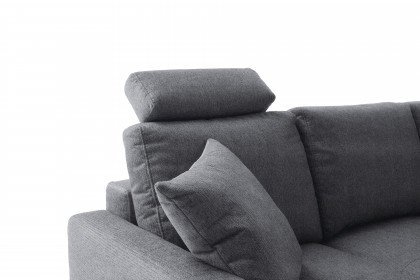 Pierre de Luxe von Nova Via - Ecksofa rechts stone