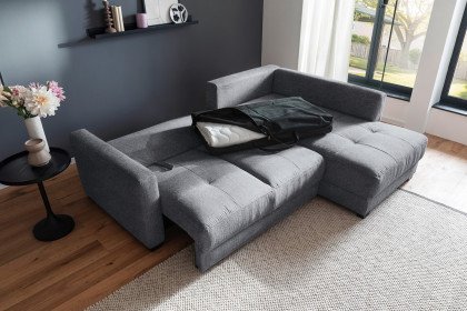 Pierre de Luxe von Nova Via - Ecksofa rechts stone