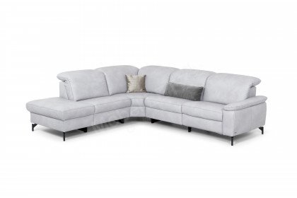 1590 von Himolla - Ledersofa Ausführung links asche