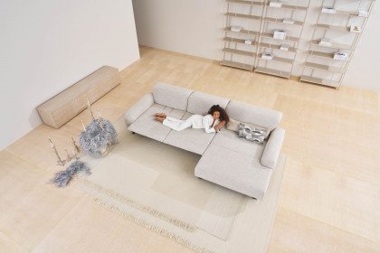 1552 von Himolla - Ecksofa Ausführung rechts off