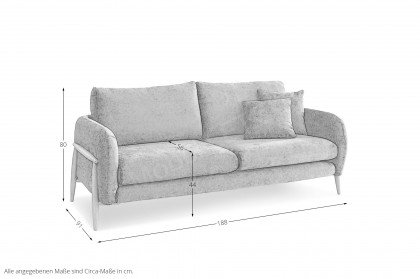 Apulia von Primavera Furniture - Sofaduo moss