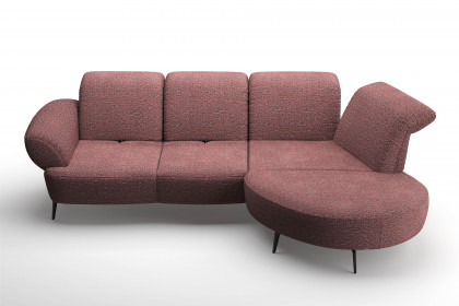 Dance von Sit & More - Polstergarnitur rechts aubergine