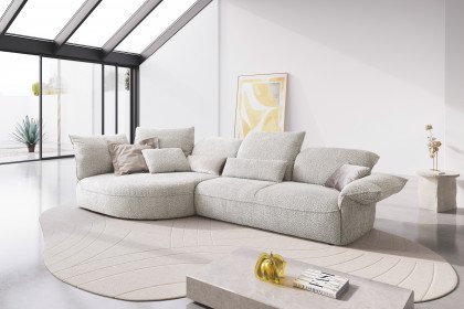 KOINOR Abby - Designersofa links hellgrau