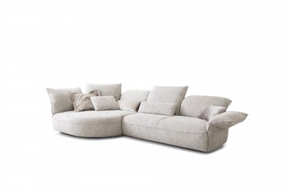 KOINOR Abby - Designersofa links hellgrau