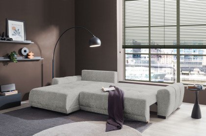 Bellingen von ED-Lifestyle - Polstergarnitur links silver