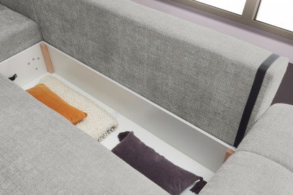 Bellingen von ED-Lifestyle - Polstergarnitur links silver