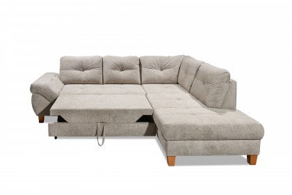 Como von ED-Lifestyle - Ecksofa rechts stone