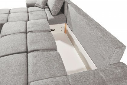 Dexter von ED-Lifestyle - Polstersofa links silver