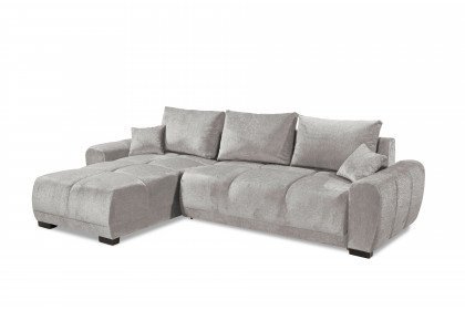 Dexter von ED-Lifestyle - Polstersofa links silver