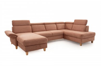 Glendale-LE26 von Sit & More - Wohnlandschaft rechts kupfer