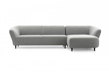 Turia von Pode - Designersofa Ausführung rechts light-grey