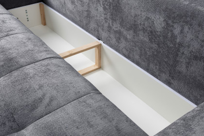 Elma-LE26 von Exxpo - Einzelsofa dark grey