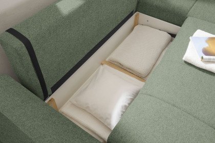 Konstanz von ED-Lifestyle - Ecksofa rechts olive