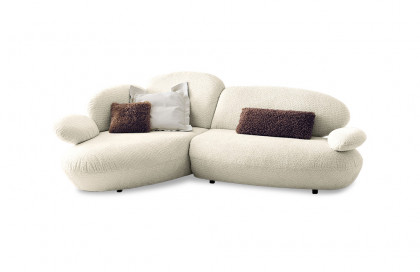 KOINOR Stones - Designersofa Variante links weiß