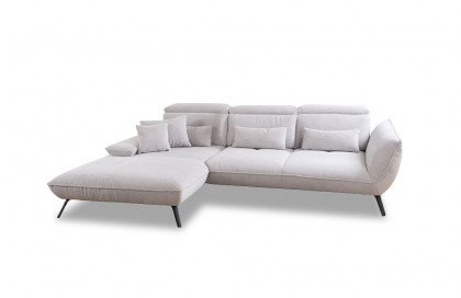 Brix von Poco - Sofagarnitur links silber