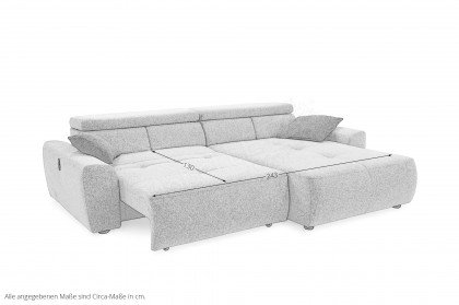 Unos von Job - Ecksofa Ausführung rechts beige