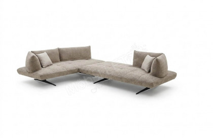 Quebec von Sofaschmiede - Sofagarnitur taupe