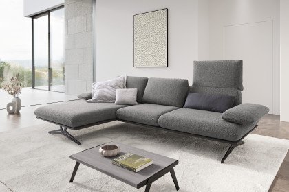 KOINOR Hardy - Ecksofa links grau