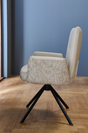 Andante von Polsteria - Stuhl in Beige