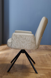 Andante von Polsteria - Stuhl in Beige