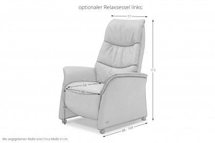 4650 von Himolla - Trapezsofa rocky