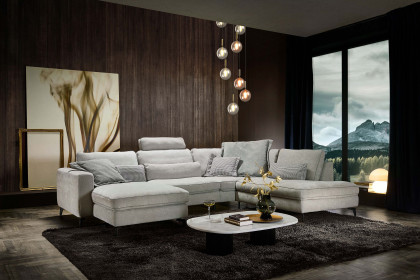 HU-PL24070 von Hukla - XXL-Sofa rechts silver