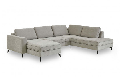 HU-PL24070 von Hukla - XXL-Sofa rechts silver