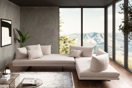 Maine Roots von Sofaschmiede - Sofaecke beige