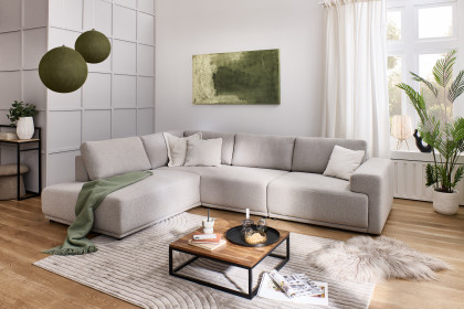 MP-IN26013 von Megapol - Ecksofa Variante links silver