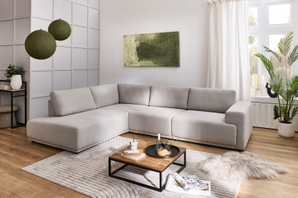 MP-IN26013 von Megapol - Ecksofa Variante links silver