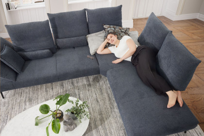 16768 Negrooni von Willi Schillig - Ecksofa Ausführung rechts denim