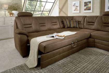 PP-HS13002 von Polipol - Polstergarnitur schoko