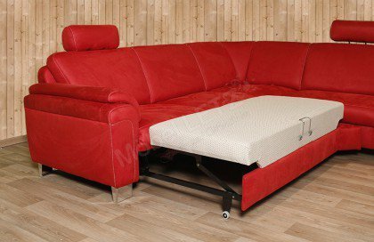 ZE-EM14010 von Zehdenick - Polstergarnitur rot