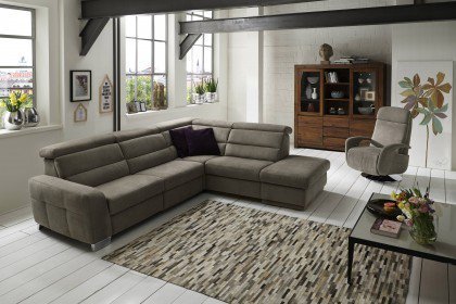 ZE-EM15004 von Zehdenick - Ecksofa stone