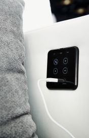 Laredo von Job - Ecksofa grau-weiß