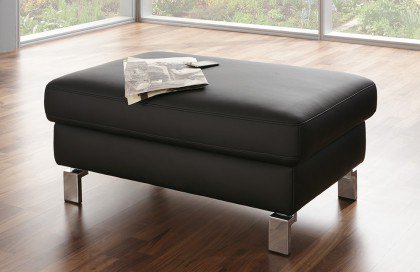 Intermezzo-2.0 von Candy - Ledergarnitur nero