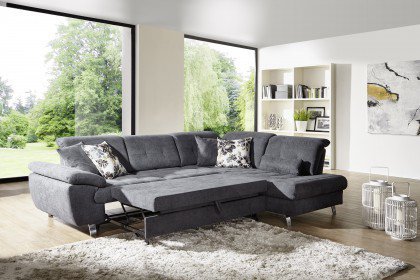 Family Relax 1 von Dietsch - Ecksofa Variante rechts anthrazit