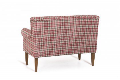 Pavolo von Wohnglücklich - Tischsofa 2-sitzig rot-grün