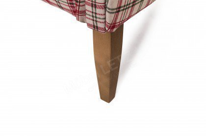 Pavolo von Wohnglücklich - Tischsofa 2-sitzig rot-grün