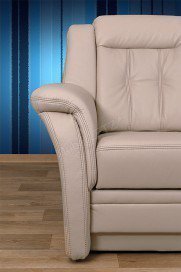 Andorra-LE16 von PM Oelsa - Ledergarnitur sorbet