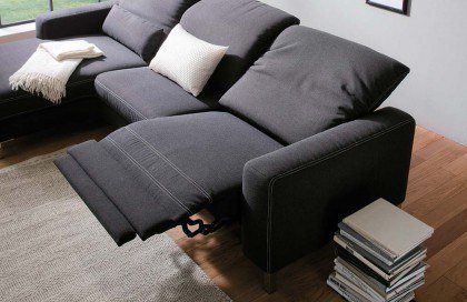 Homely von Candy - Ecksofa Ausführung links anthrazit