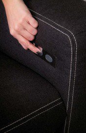 Homely von Candy - Ecksofa Ausführung links anthrazit