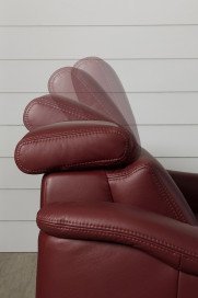 PN-EM15003 von Polinova - Ledersofa brombeer