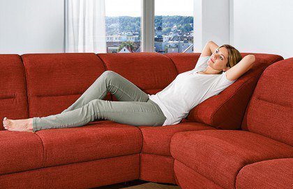 Doreen von Polsteria - Polstergarnitur terra