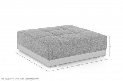 Moldau von Job - Hocker beige-weiß